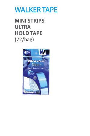 [WAT00264] Walker Mini Strips Ultra Hold Tape (72/bag)#36