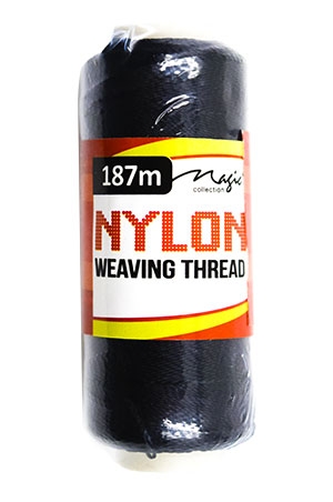[MC49293] Weaving Thread [Nylon] #Black(187m) #140105BLA(=M)-dz