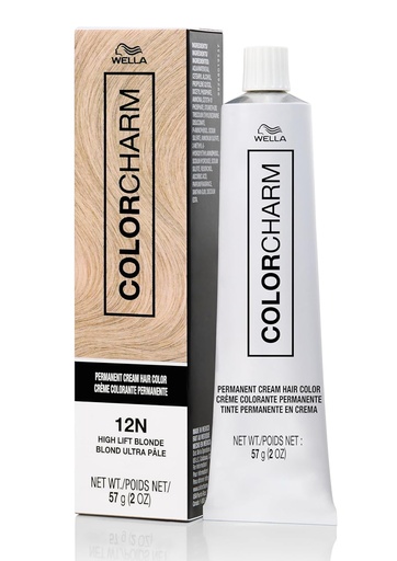 [WEL02917] Wella Color Charm Crème Hair Color #12N (High Lift Blonde) -pc