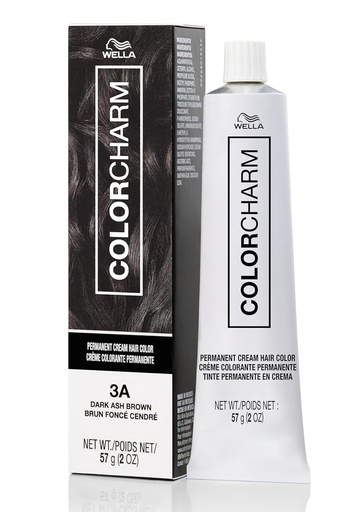 [WEL02896] Wella Color Charm Crème Hair Color #3A (Dark Ash Brown) -pc