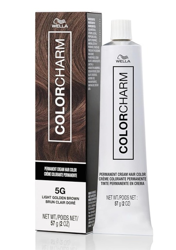 [WEL02904] Wella Color Charm Crème Hair Color #5G (Light golden Brown) -pc