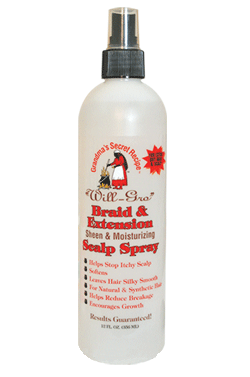[WLG40011] Will Gro Braid & Extension Scalp Spray 12oz.(Ex. Dry)#1