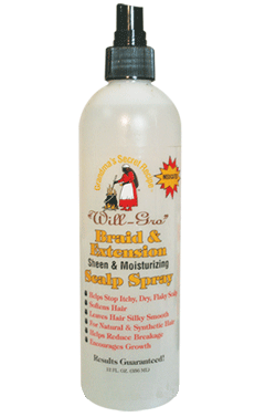 [WLG40012] Will Gro Braid & Extension Scalp Spray 12oz.(Medicated)#3