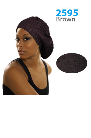 [MG25959] Winter Hat #2595 Brown - pc