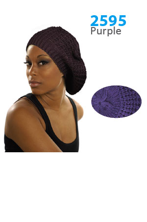 [MG25959] Winter Hat #2595 Purple - pc