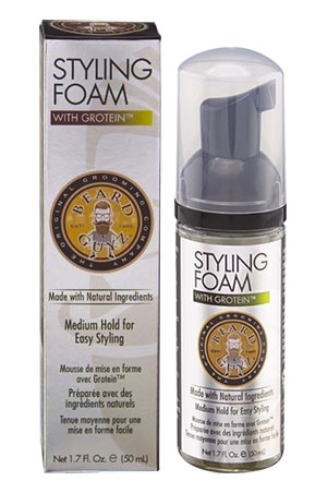 [BDG00422] Beard Guyz Natural Styling Foam With Grotein(1.7oz) #13