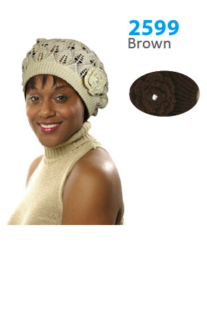 [MG25997] Winter Hat #2599 Brown - pc