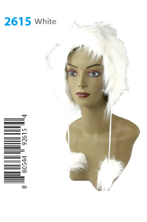 [MG26154] Winter Hat #2615White - pc [White]