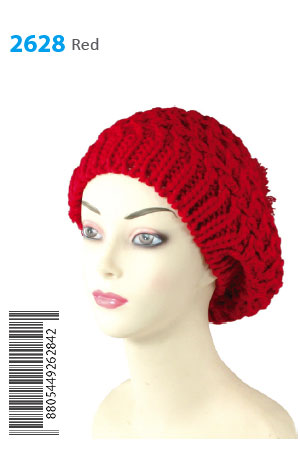 [MG26284] Winter Hat #2628RED - pc [Red]