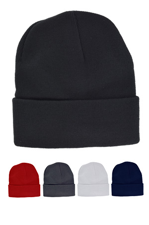 [MG57684] Winter Hat - Black #5768BK- dz