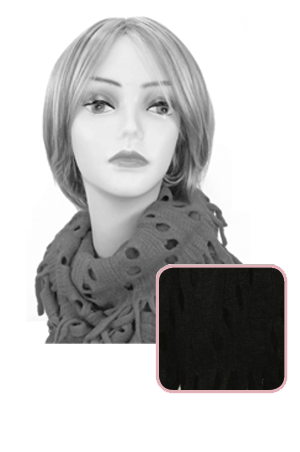 [MG35019] Winter Scarf #3501 Black - pc
