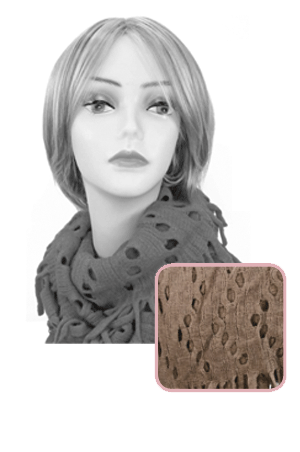 [MG35019] Winter Scarf #3501 Brown - pc