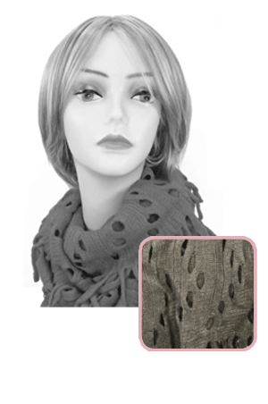 [MG35019] Winter Scarf #3501 Gray - pc