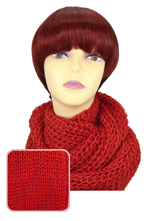 [MG35040] Winter Scarf #3504 Orange - pc