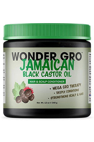[WOG08623] Wonder Gro Hair & Scalp Conditioner -Black Caster (12oz) #16