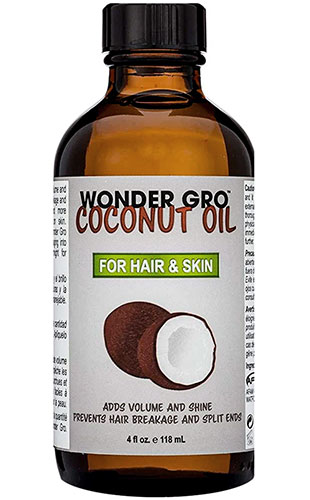 [WOG08627] Wonder Gro Hair & Skin Oil-Coconut Oil(4oz) #5