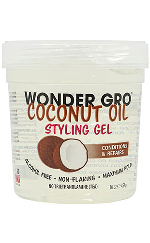 [WOG08616] Wonder Gro Styling Gel-Coconut Oil(16oz) #8