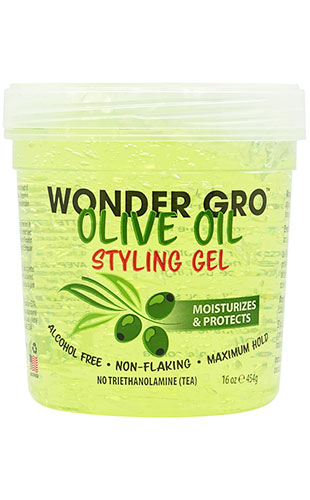 [WOG08615] Wonder Gro Styling Gel-Olive Oil(16oz) #7
