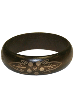 Wooden Bangle #603 -dz