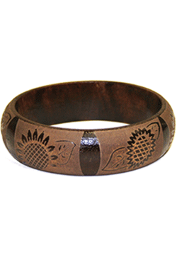 Wooden Bangle #631 -dz