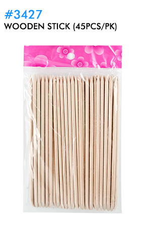 [MG93427] Wooden Stick (45pcs/pk) #3427 -dz(12 packs)