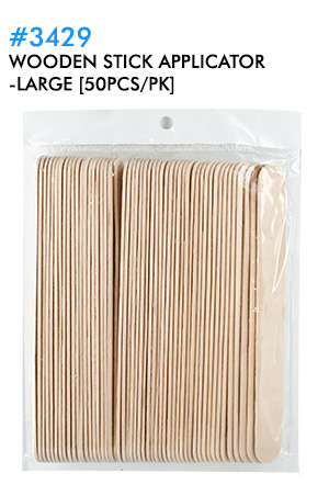 [MG93429] Wooden Stick Applicator -Large [50pcs/pk] #3429 -dz(12packs)