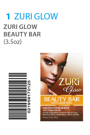 [ZUR17013] ZURI Glow Beauty Bar 3.5oz #1