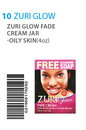 [ZUR17026] ZURI Glow Fade Cream Jar -Oily Skin (3.8oz) #5