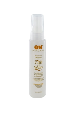 [NXI11032] Next Image ON Natural CoconutMilk Curl-WavyDetangler(2oz)#64