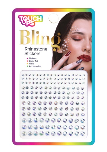 [TOU07312] Touch Ups Rhinestone Stickers AB #BLG002 -dz