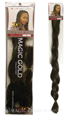3X Kanekalon Braid