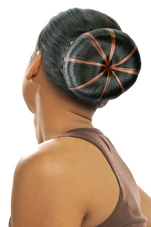 Donut & Braid Bun