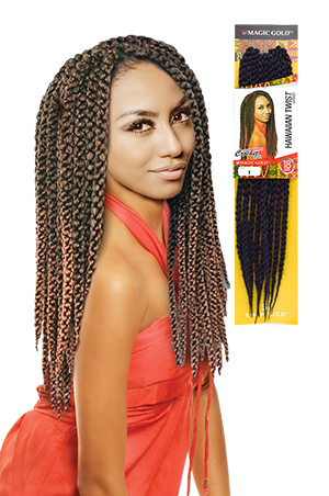 Hawaiian Twist Braid 18"