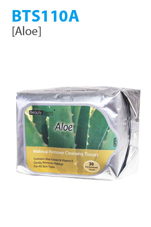 [BTS11001] Beauty Treats Cleansing Tissue [Aloe] 30/ea [BTS110A] #1