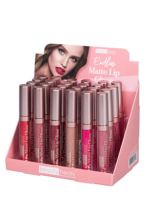 [BTS52524] Beauty Treats Endless Matte Lip Gloss (24pc/ds) [525] #120