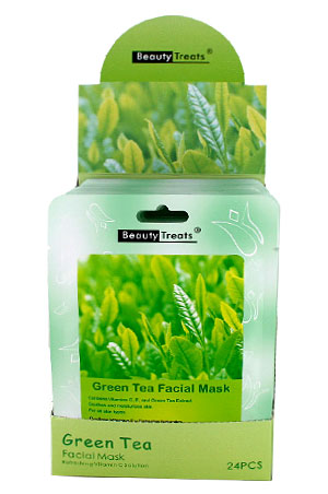 [BTS20305] Beauty Treats Facial Mask-Green Tea [BTS203G] #62- pc