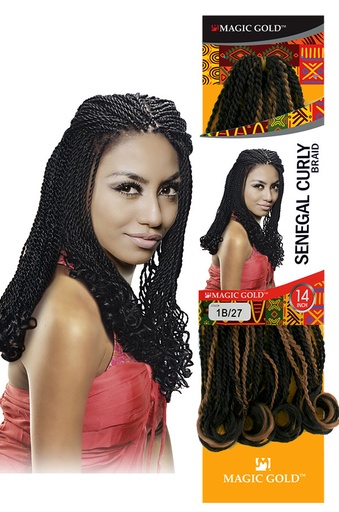 Senegal Curly Braid 14"