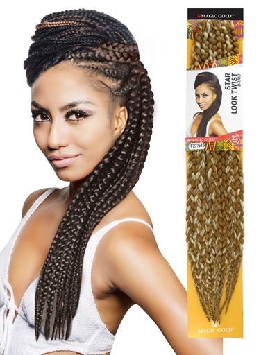 Star Look Twist Braid 22"