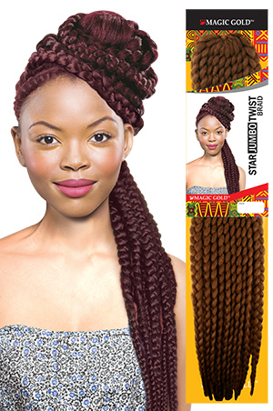 Star (Jumbo) Twist Braid 24"