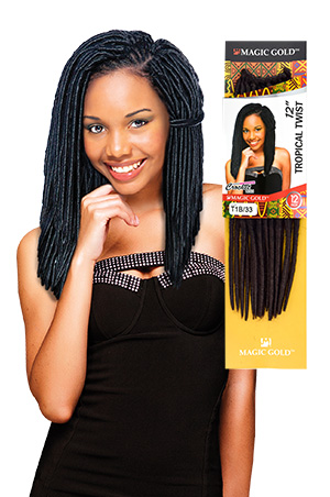 Magic Gold Tropical Twist Braid 12 Magic Gold Tropical Twist Braid 12