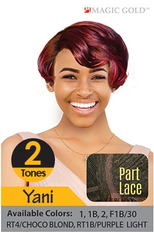 Yani [Part Lace Wig] - Available color #RT1B/Purple Light