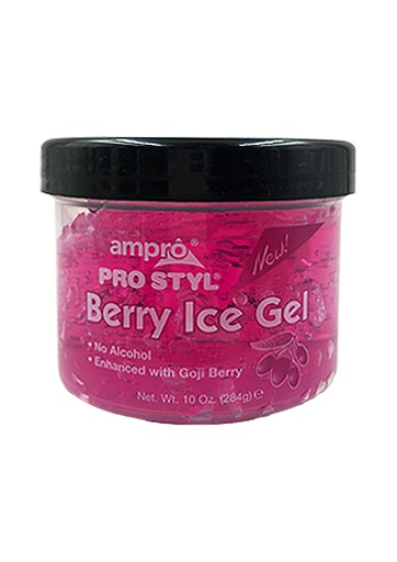 [AMP41018] Ampro Pro Styl Berry Ice Styling Gel (10 oz) #1B