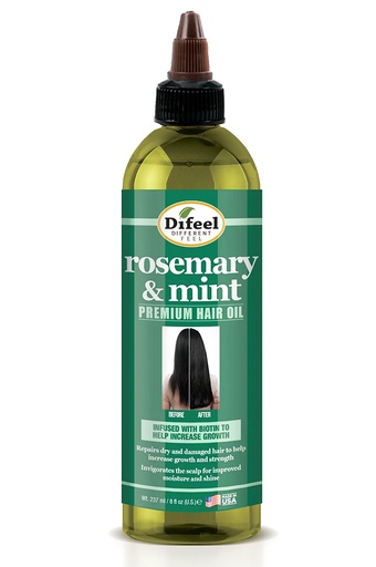 [DIF02158] Difeel Rosemary & Mint Premium Hair Oil (8 oz) #202