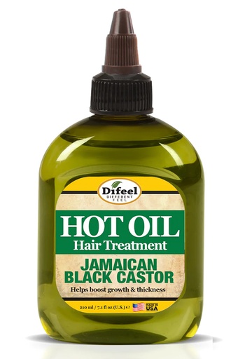 [DIF31524] Difeel Hot Oil Hair Treatment - Jamaican Black Castor (7.1 oz) #185