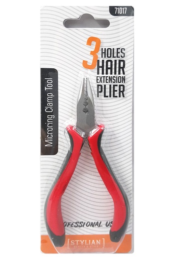 [EDN71017] EDEN 3 Holes Hair Extension Plier #71017 - pc