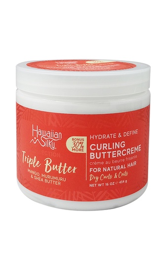 [HWS08889] Hawaiian Silky Triple Butter Curling ButterCreme (16 oz) #105