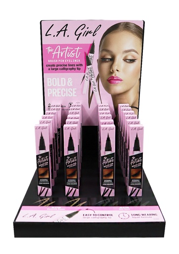 [LAG00485] L.A. Girl The Artist Brush Pen Eyeliner (24 pc) #GPD485 -ds