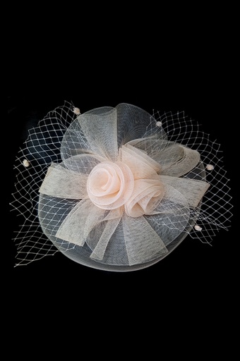 [MG05241] Church Hat Anastasia #SMA75001 (Beige) - pc