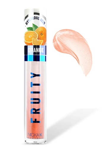 [NK05367] NK Fruity Lip Gloss -Orange #LGFR01 #94 -pc