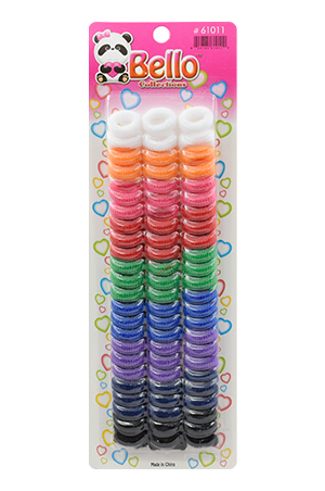 [BLO61011] Bello  O Ring Small Ast Color 40PC/PK #61011